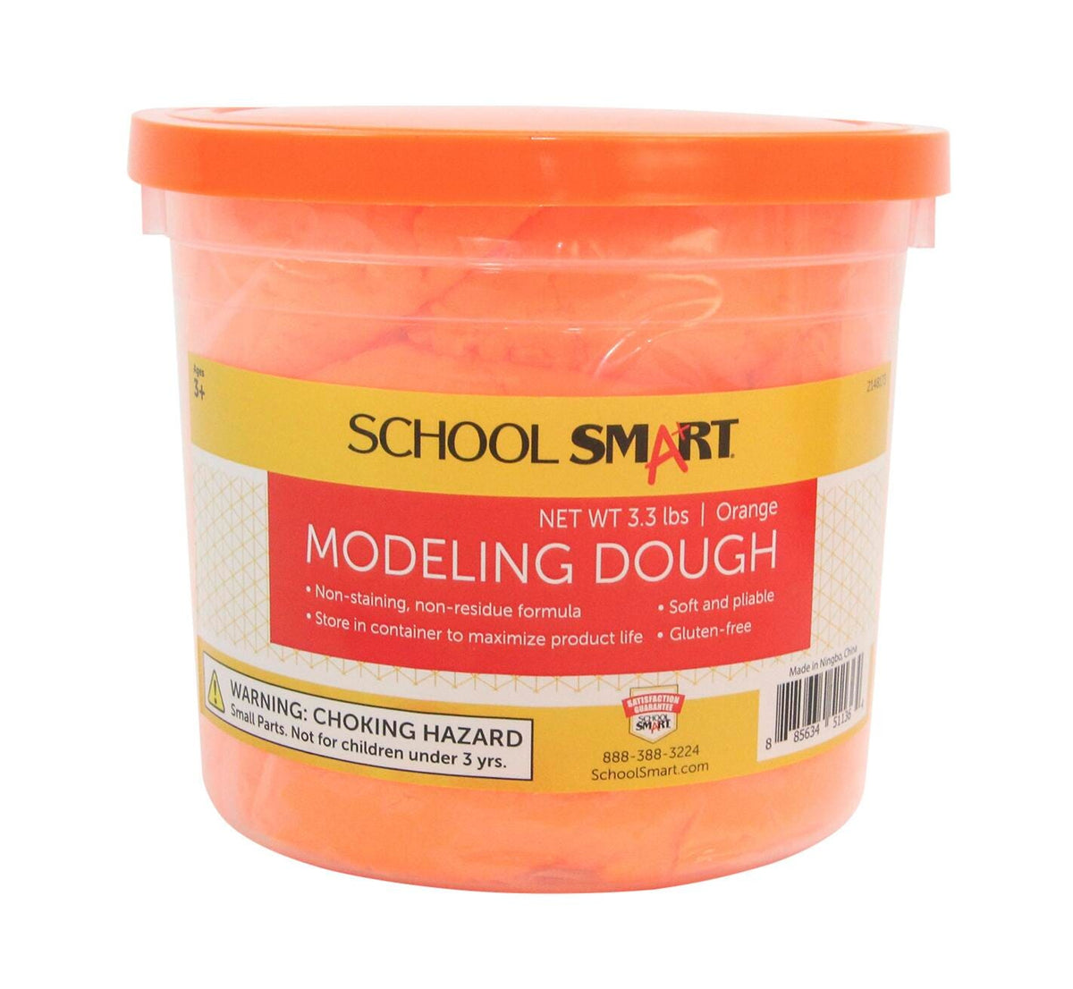 DOUGH MODELING SCHOOL SMART 3.3 LBS ORANGE