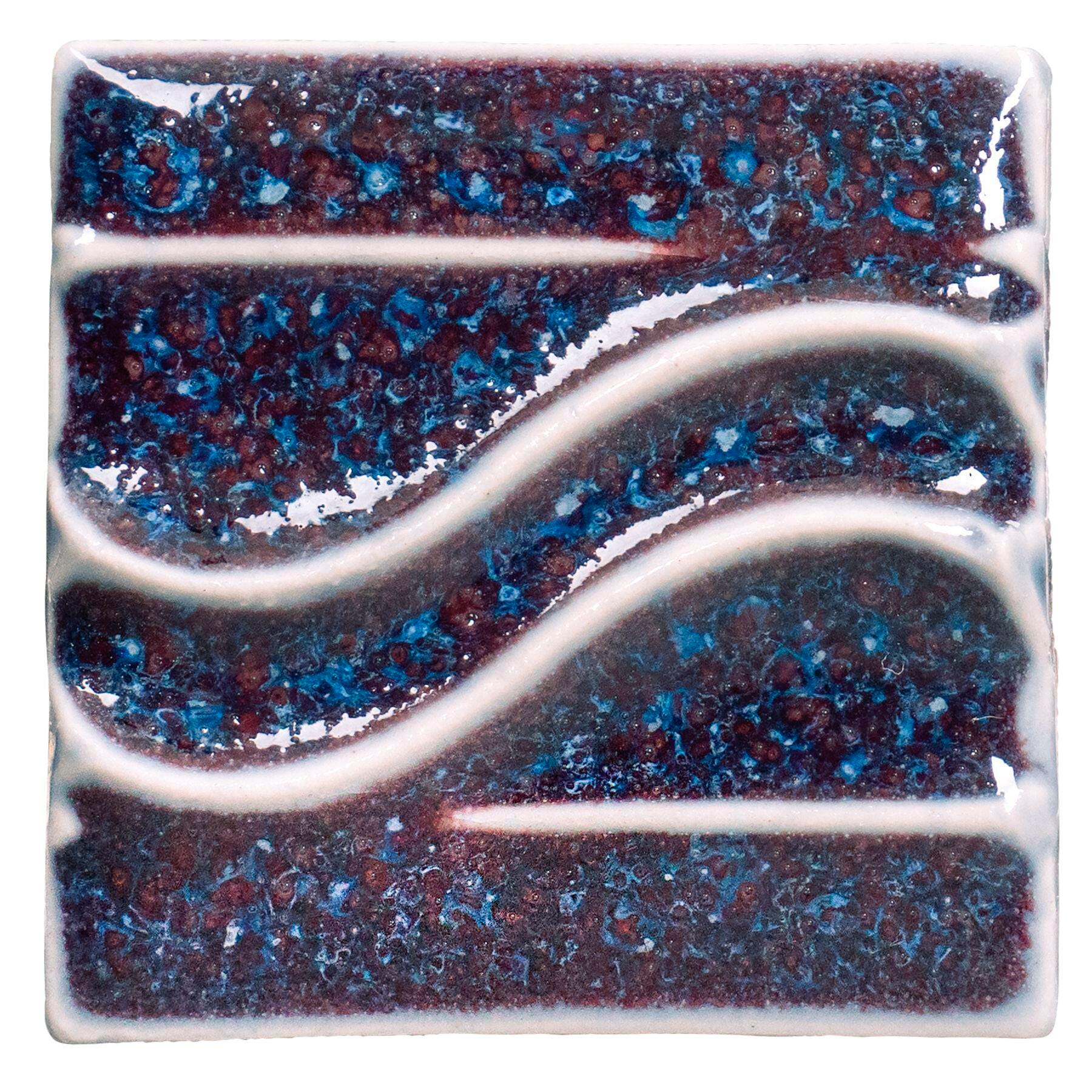 GLAZE AMACO POTTERS CHOICE PC-72 FIRE AND ICE PINT