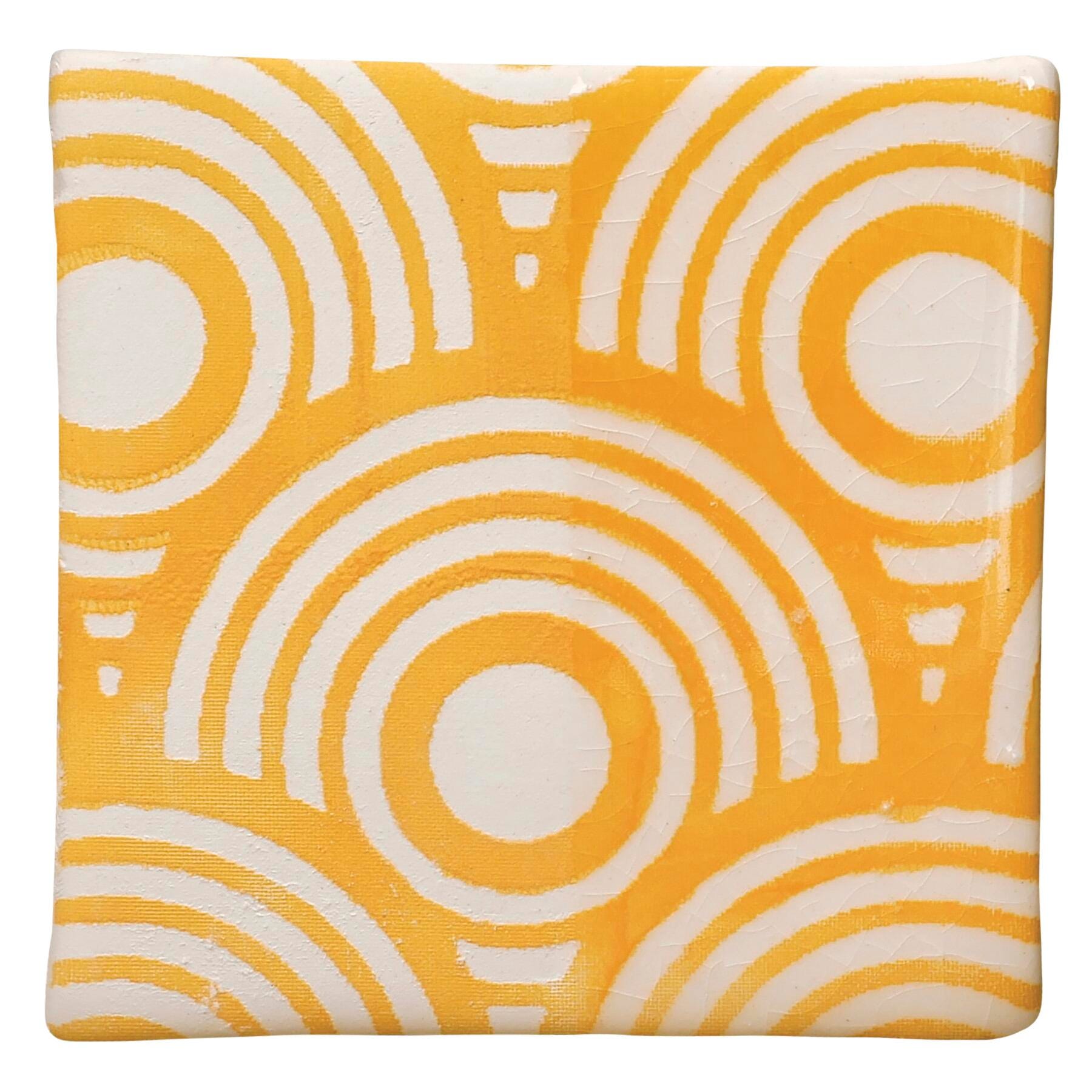 INK AMACO INK-09 DEEP YELLOW 8 OZ