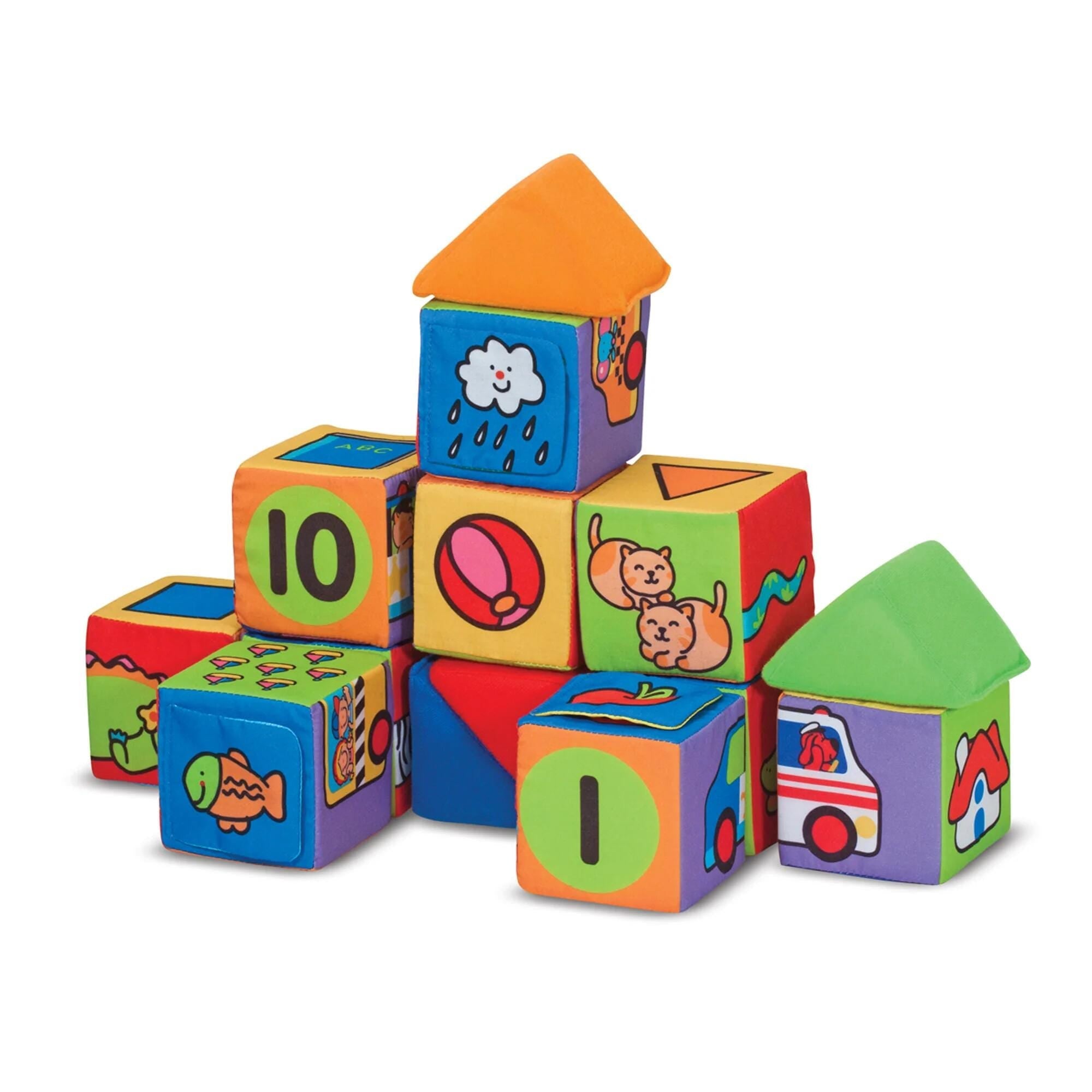 MATCH AND BUILD BLOCKS - SET OF 14 - DS