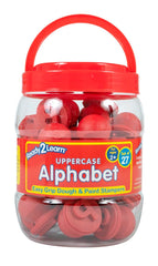 STAMPERS DOUGH AND PAINT UPPERCASE SET OF 27