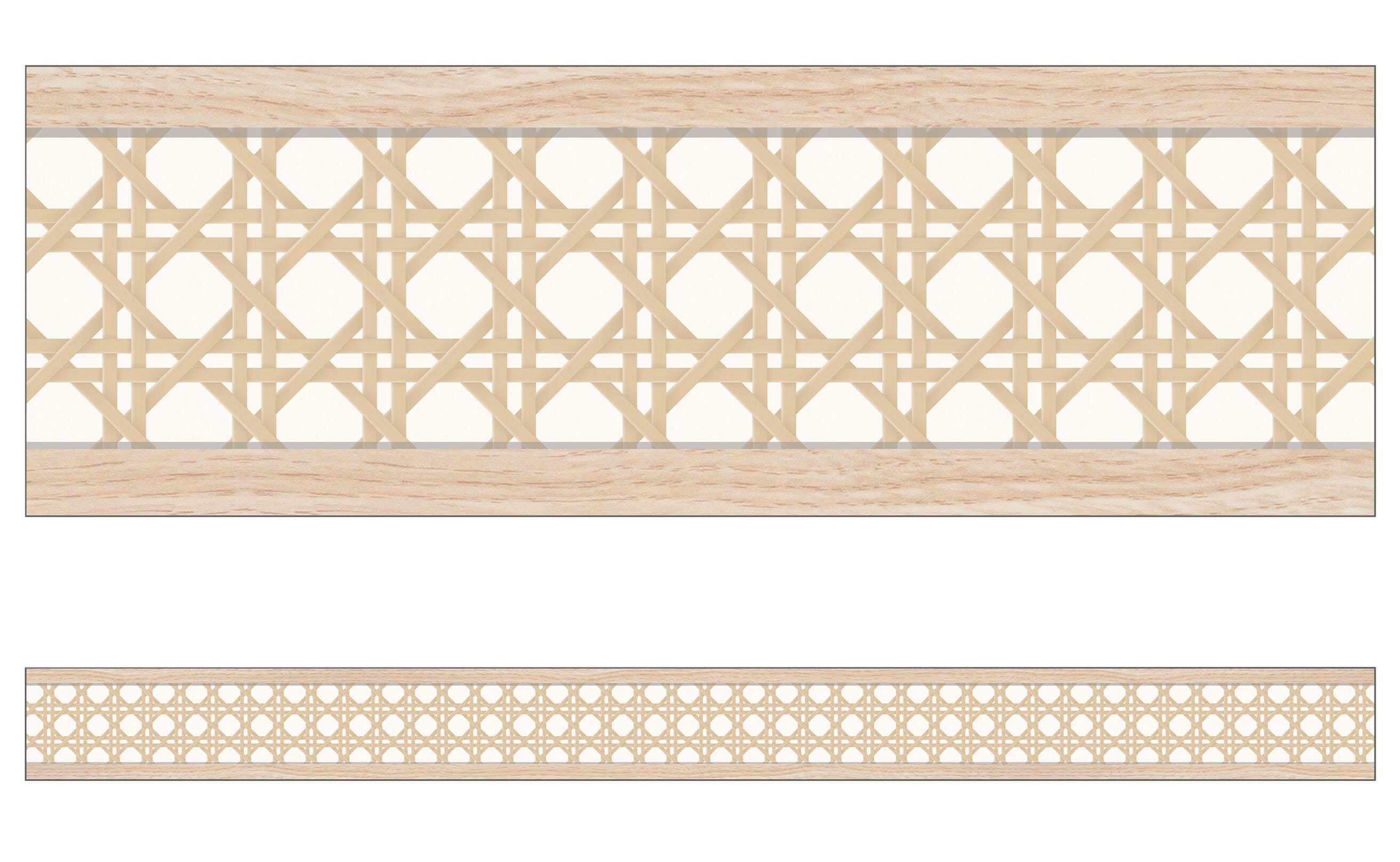 TRUE TO YOU NETURALS WOVEN CANE BORDER