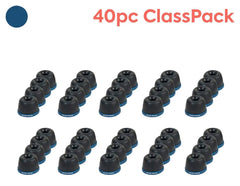BOUNCYBAND WIGGLE WOBBLE CHAIR FEET 40 PC CLASSROOM PACK FOR 10 CHAIRS