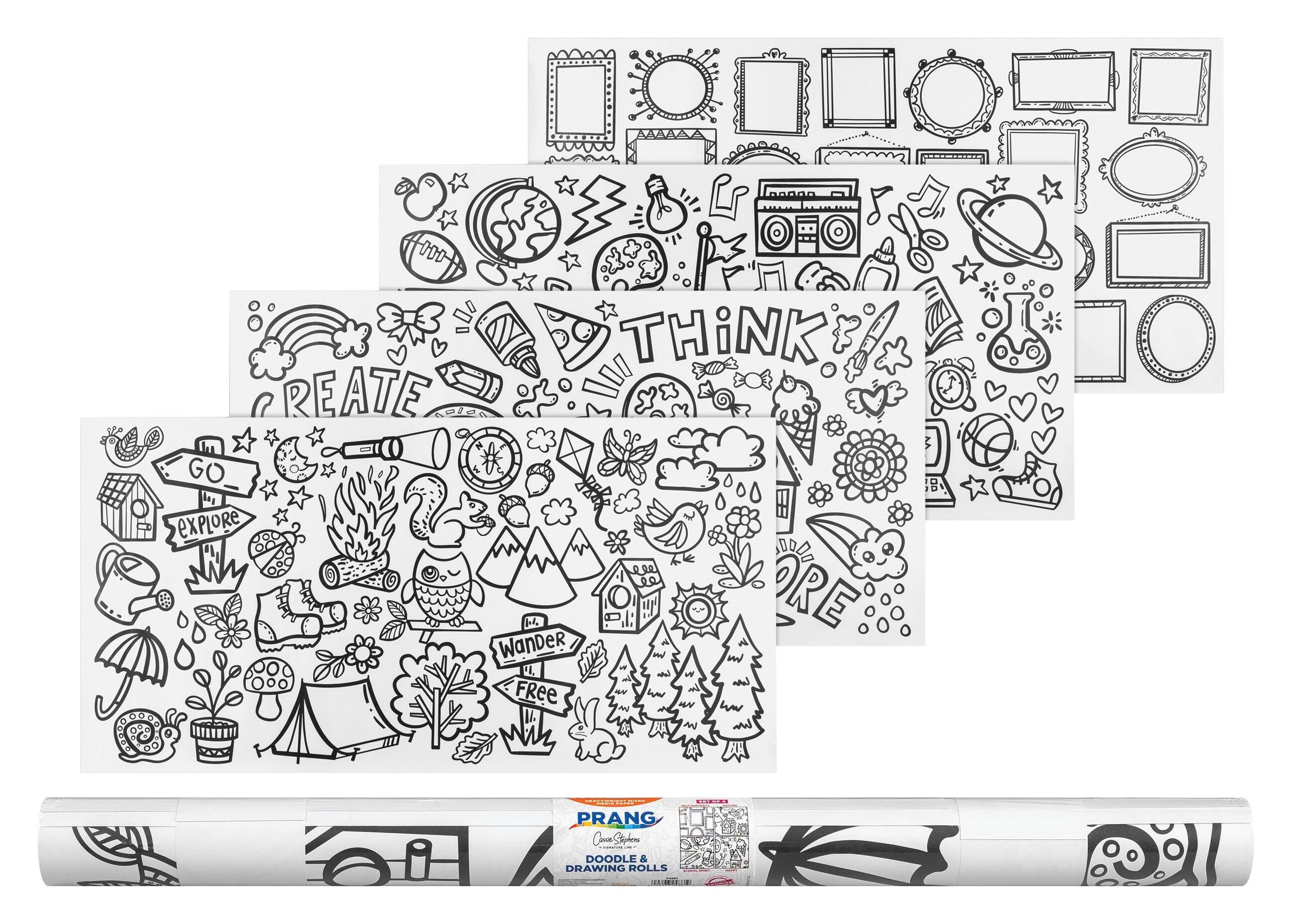 PAPER ROLLS DDL CASS STEV MX MEDIA 30 X 58 IN 4 PK