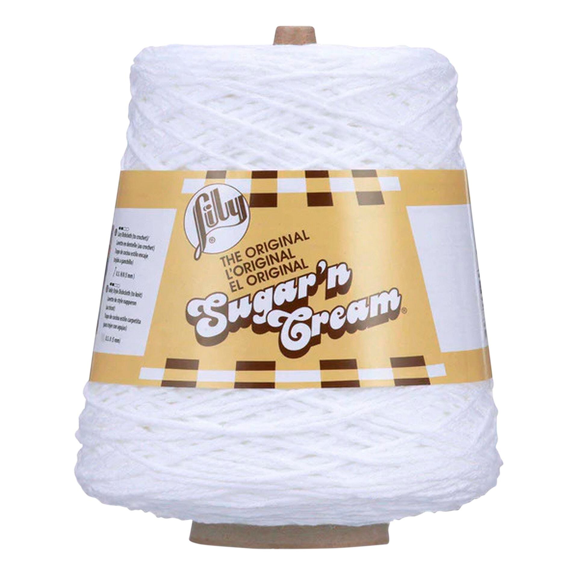 COTTON CONE SUGAR N CREAM WHITE 674 YDS