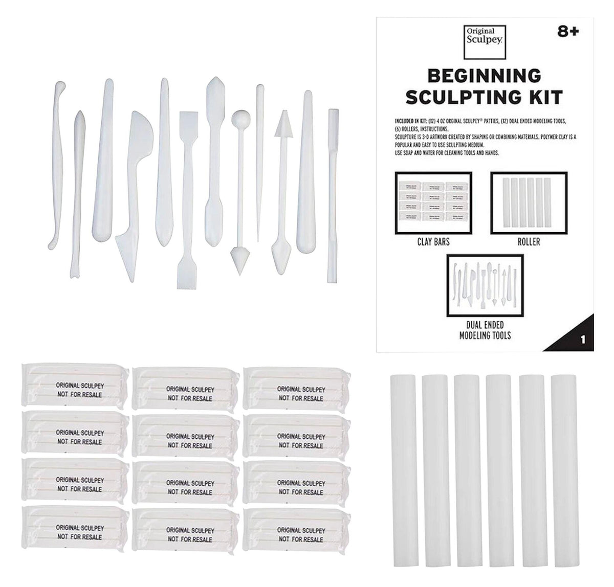 MODELING COMPOUND SCULPEY BEGINNER CLASSROOM SET