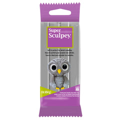 CLAY SUPER SCULPEY GRAY 1 LB