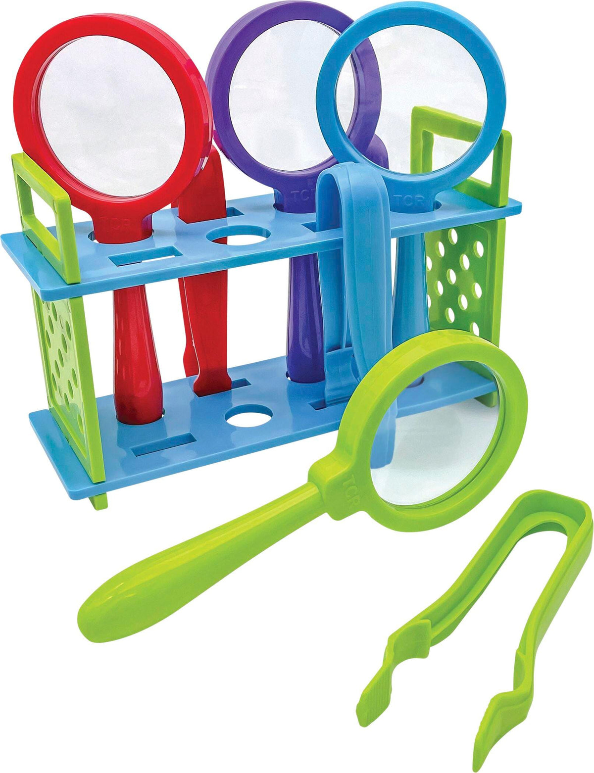 SCI MAGNIFY GLASS AND TWEZRS SET