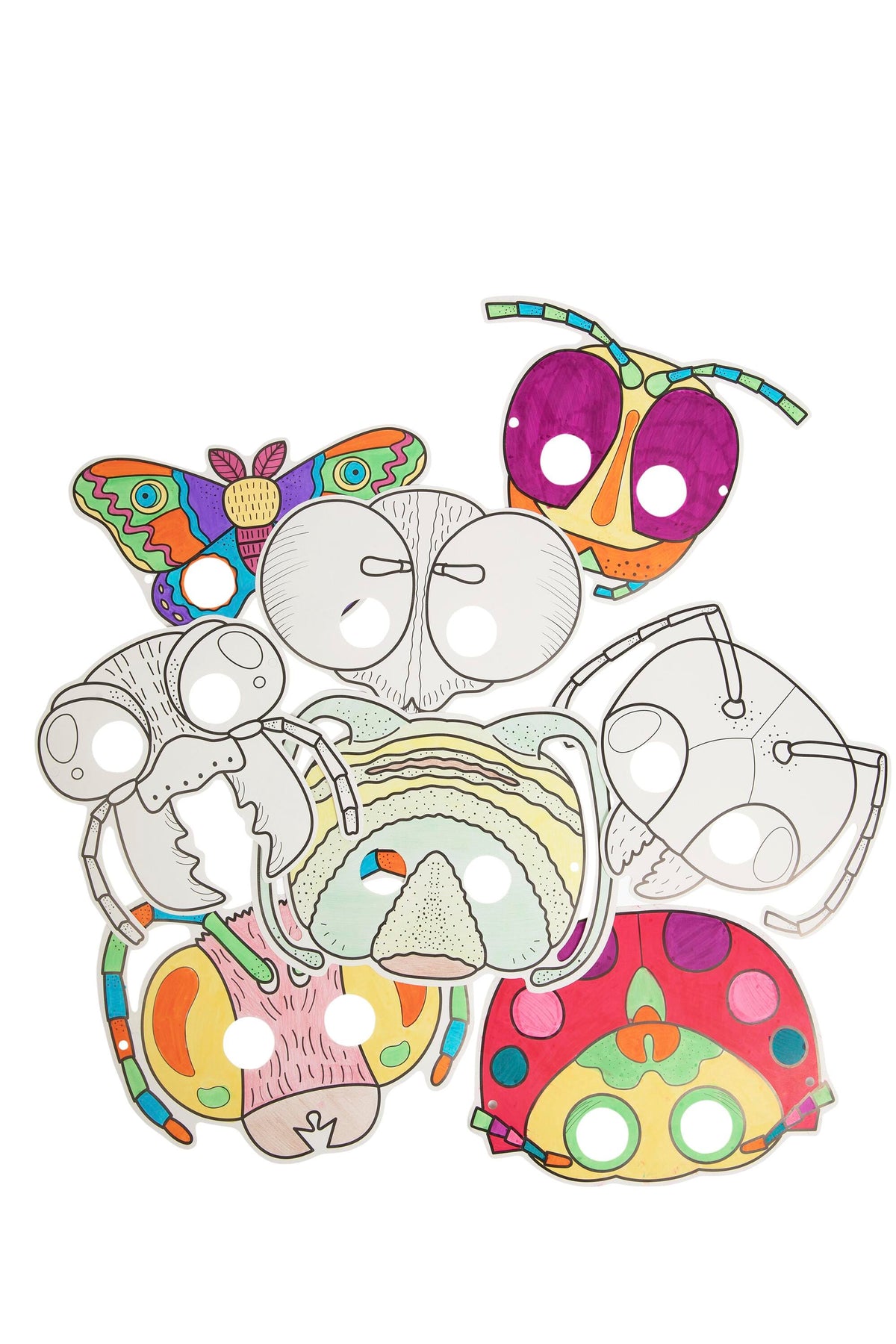 PAPER INSECT MASK 24 PC