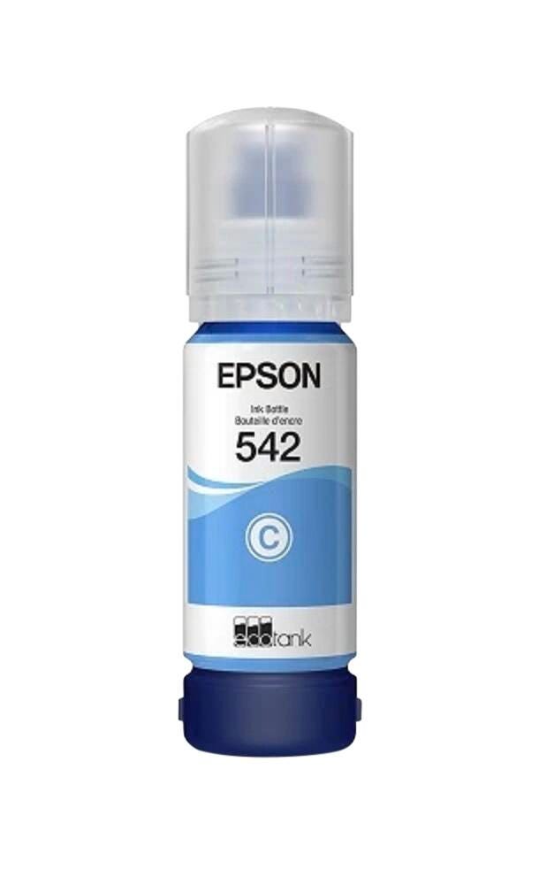 INK BOTTLE - EPSON T542 ECOTANK REFILL - CYAN