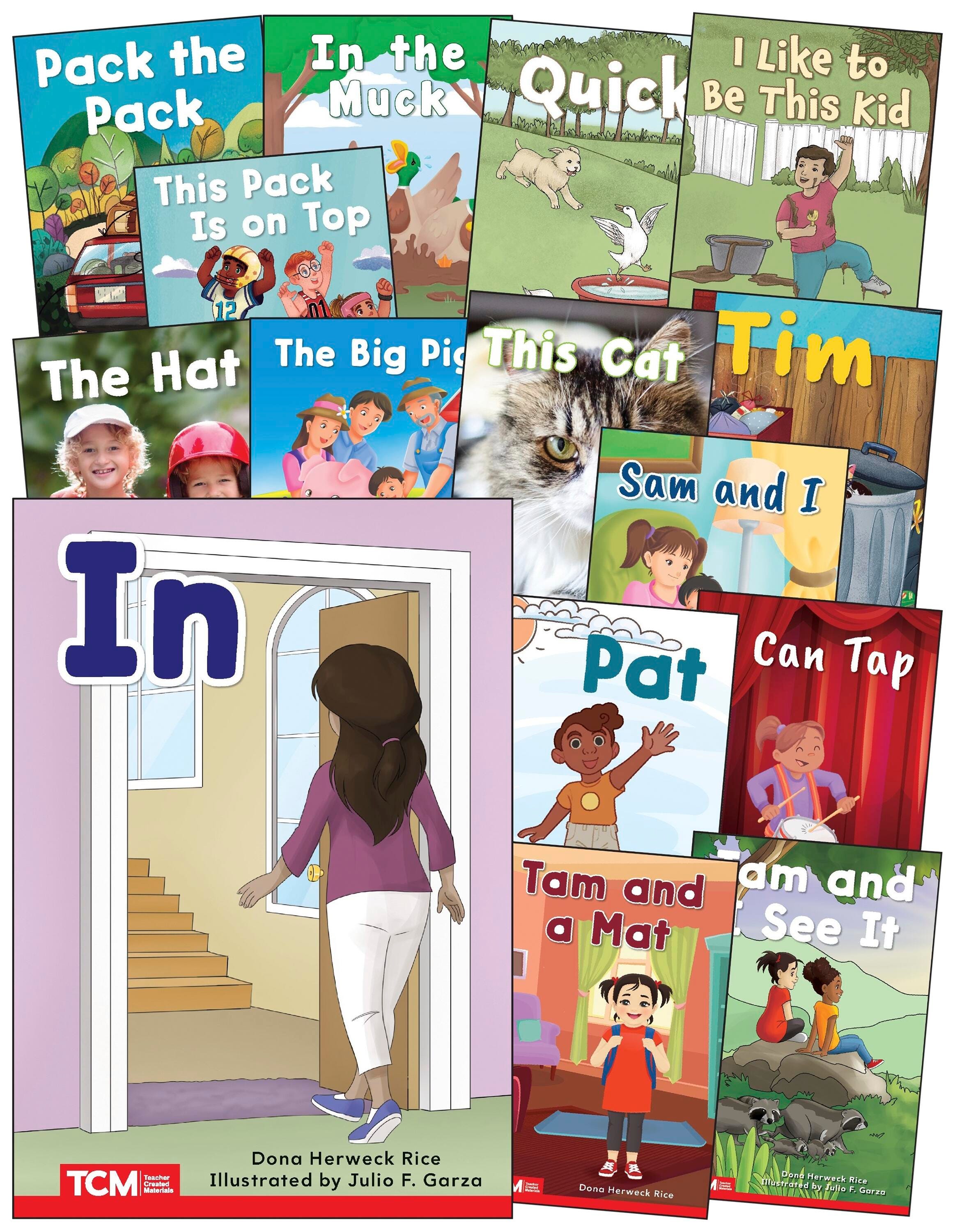 BOOKS DECODABLES SET 1 GRADE PK-K SET OF 15