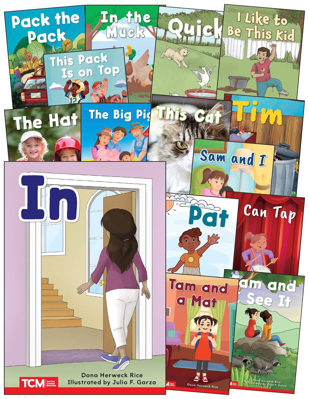 BOOKS DECODABLES SET 1 GRADE PK-K SET OF 15