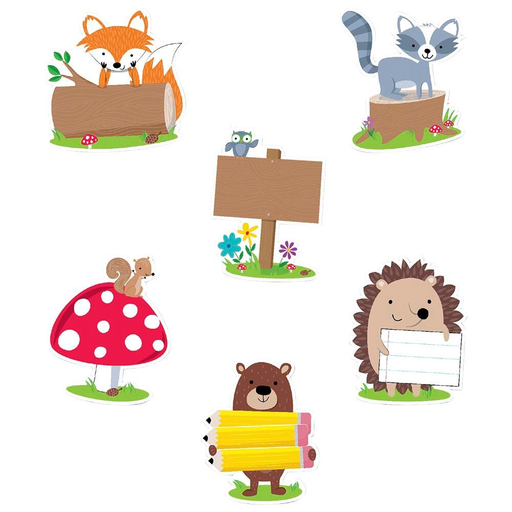 WOODLAND FRIENDS CUTOUTS