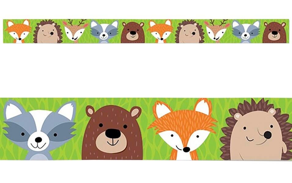WOODLAND FRIENDS EZ BORDER ANIMALS