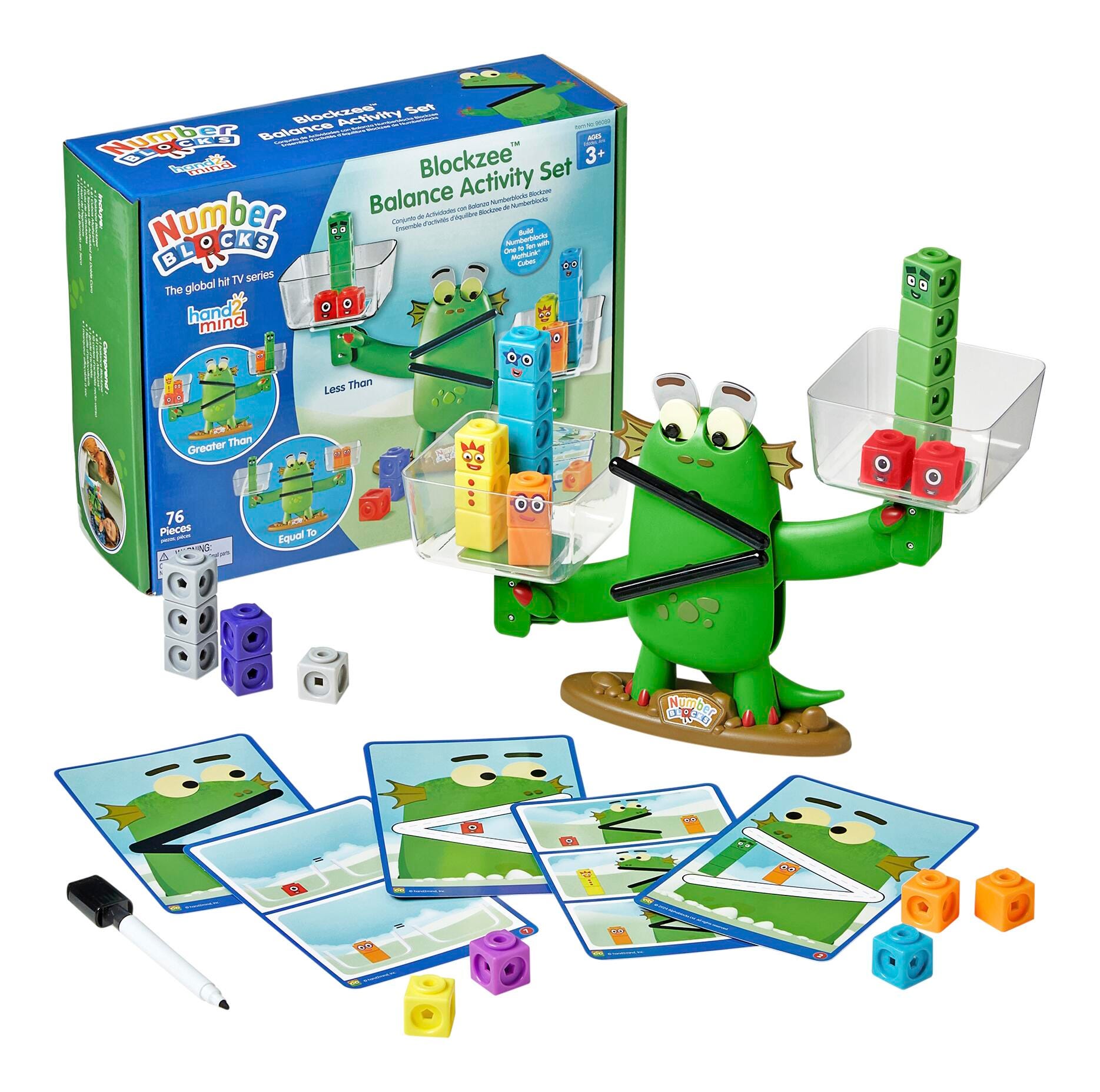 NUMBERBLOCKS BLOCKZEE BALANCE ACTIVITY SET