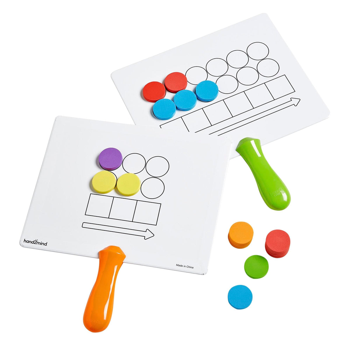 ELKONIN BOX MAGNETIC ANSWER BOARD SET - SET OF 6