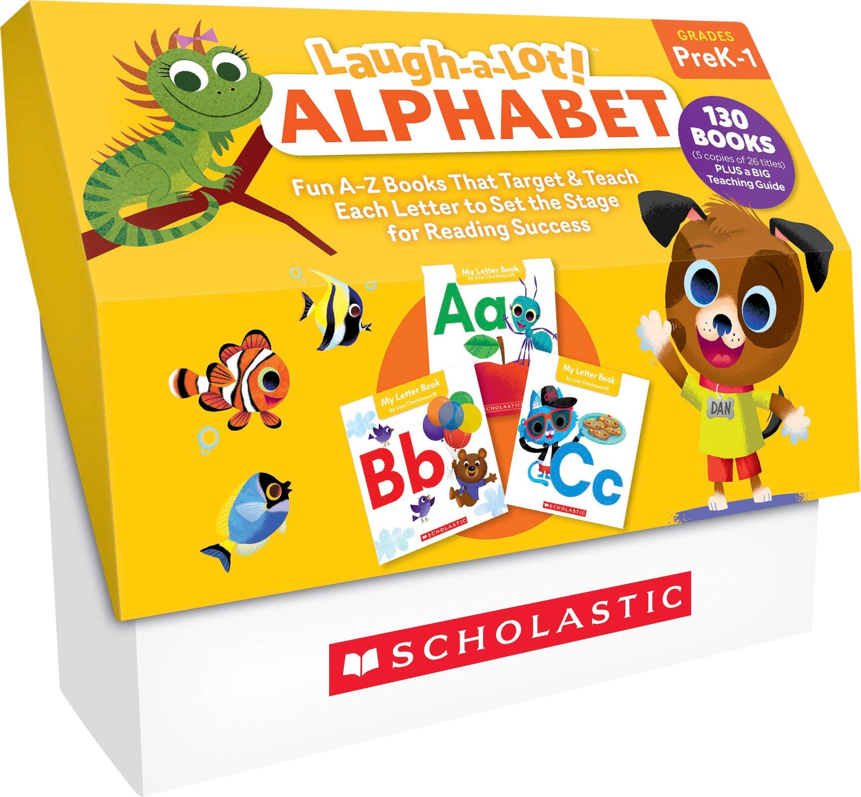 LAUGH-A-LOT ALPHABET BOOKS CLASS SET
