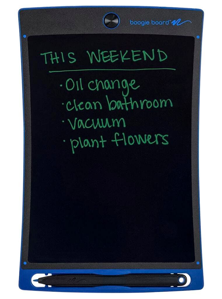 BOOGIE BOARD JOT 8.5 WRITING TABLET BLUE