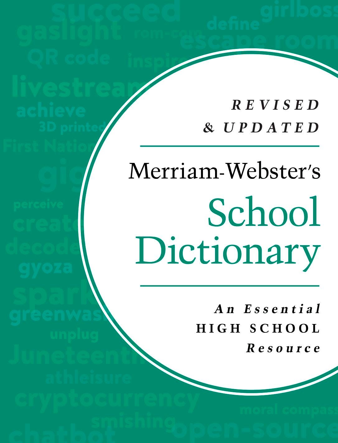 DICTIONARY HARDCOVER SCHOOL DICTIONARY