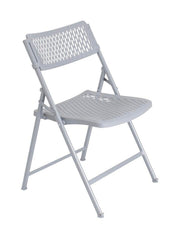 CHAIR FOLDING - NPS 1400 SERIES-AIRFLEX PREMIUM POLYPROPYLENE FOLDING CHAIR - PLATINUM - 4 PACK