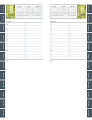 CALENDAR ACADEMIC WEEKLY 12 MONTH 5.5X8.5 IN H AND S JULY25-JUN26