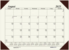 CALENDAR ACADEMIC 12 MONTH 18.5X13 IN ECO CREAM AUG25-JULY26