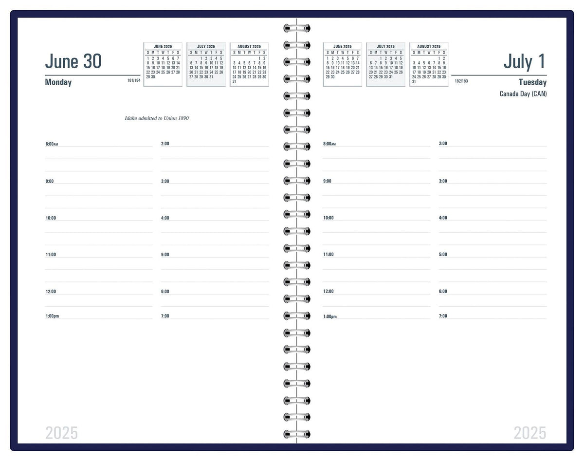CALENDAR SCHOOL ACADEMIC 12 MONTH 5.26X8.5 IN JULY25-JUNE26