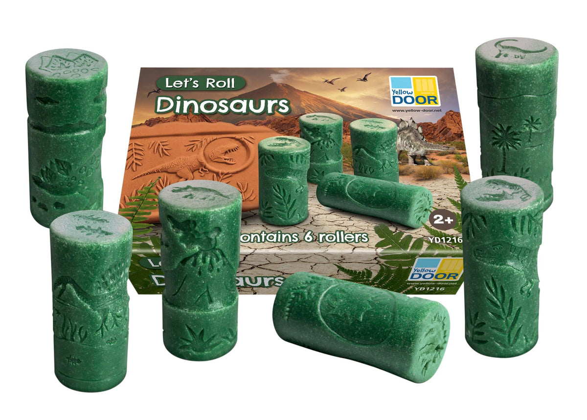 LETS ROLL DINOSAURS ROLLERS