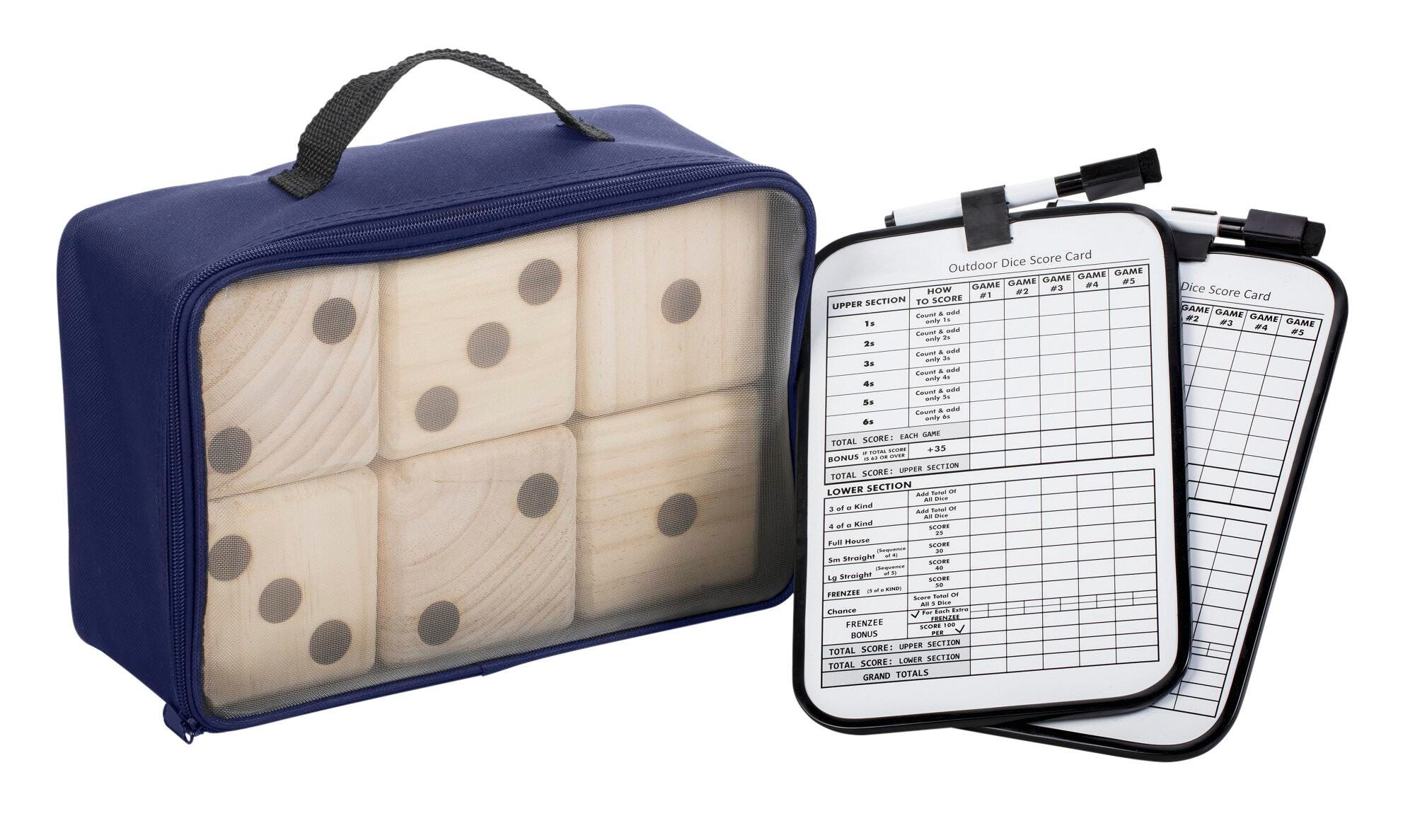 GIANT WOODEN LAWN DICE STOCK