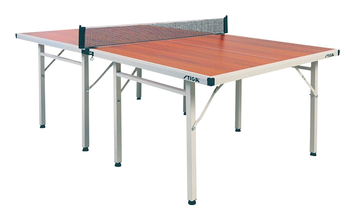 STIGA SPACE SAVER WOODGRAIN TABLE TENNIS TABLE DS