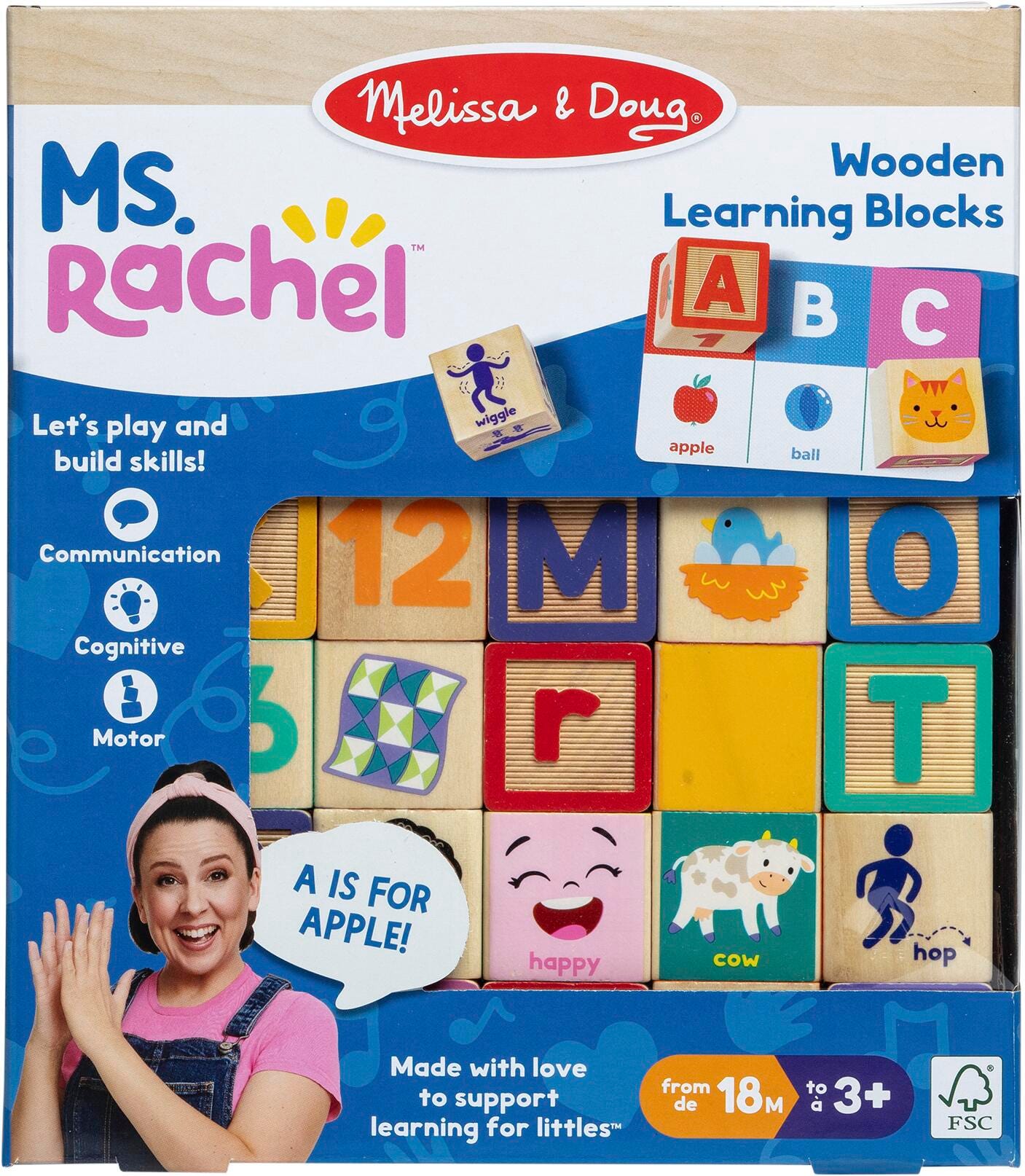 MS RACHEL WOODEN LEARNING BLOCKS