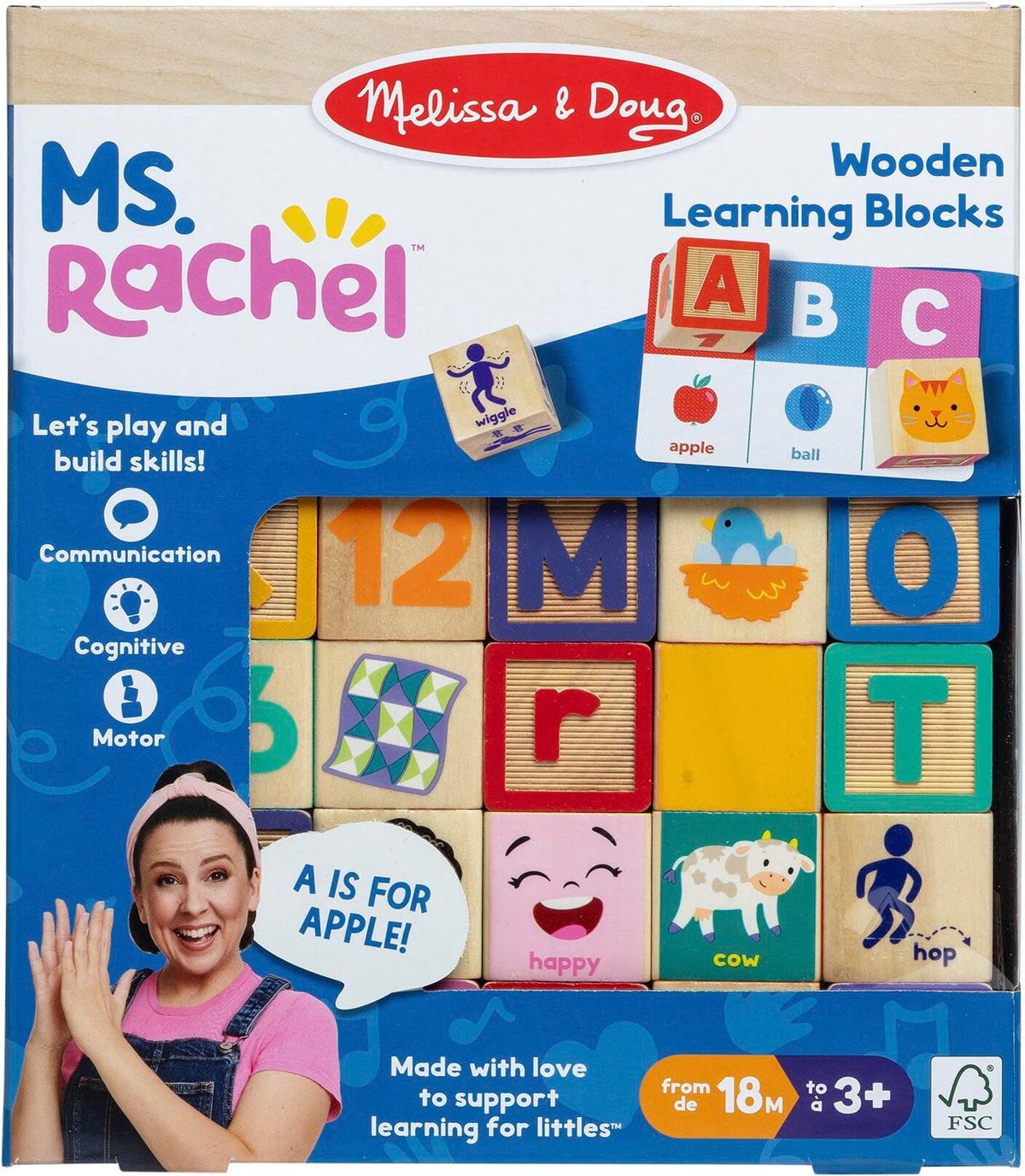 MS RACHEL WOODEN LEARNING BLOCKS
