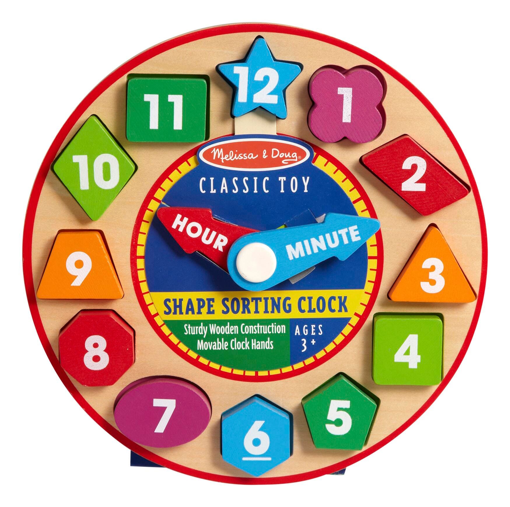 SHAPE SORTING CLOCK