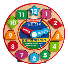 SHAPE SORTING CLOCK