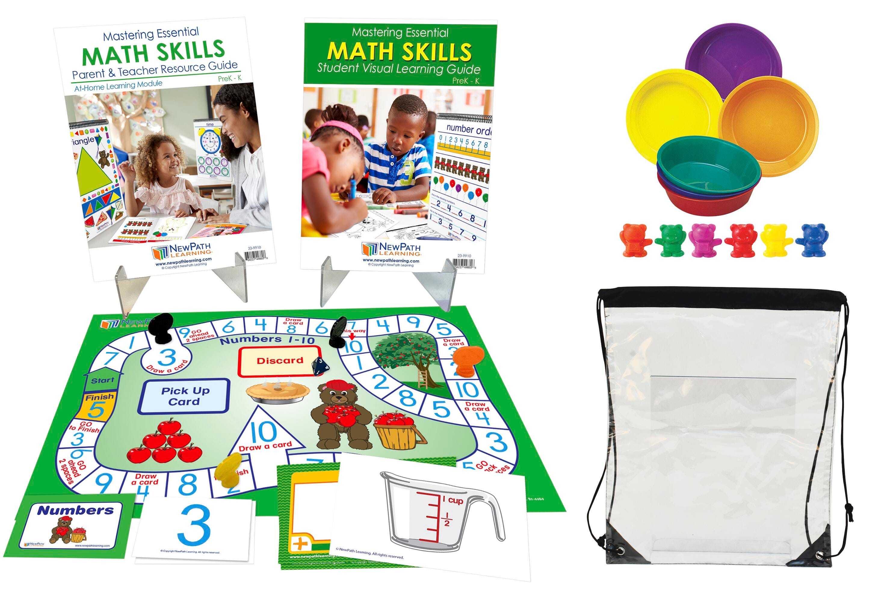 MATH BACKPACK GRADES PREK-K