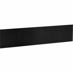 TACKBOARD - CLASSROOM SELECT - TACKBOARD FOR HUTCH - 69 W X 1/2 D X 16-1/2 H IN - BLACK FABRIC COLOR