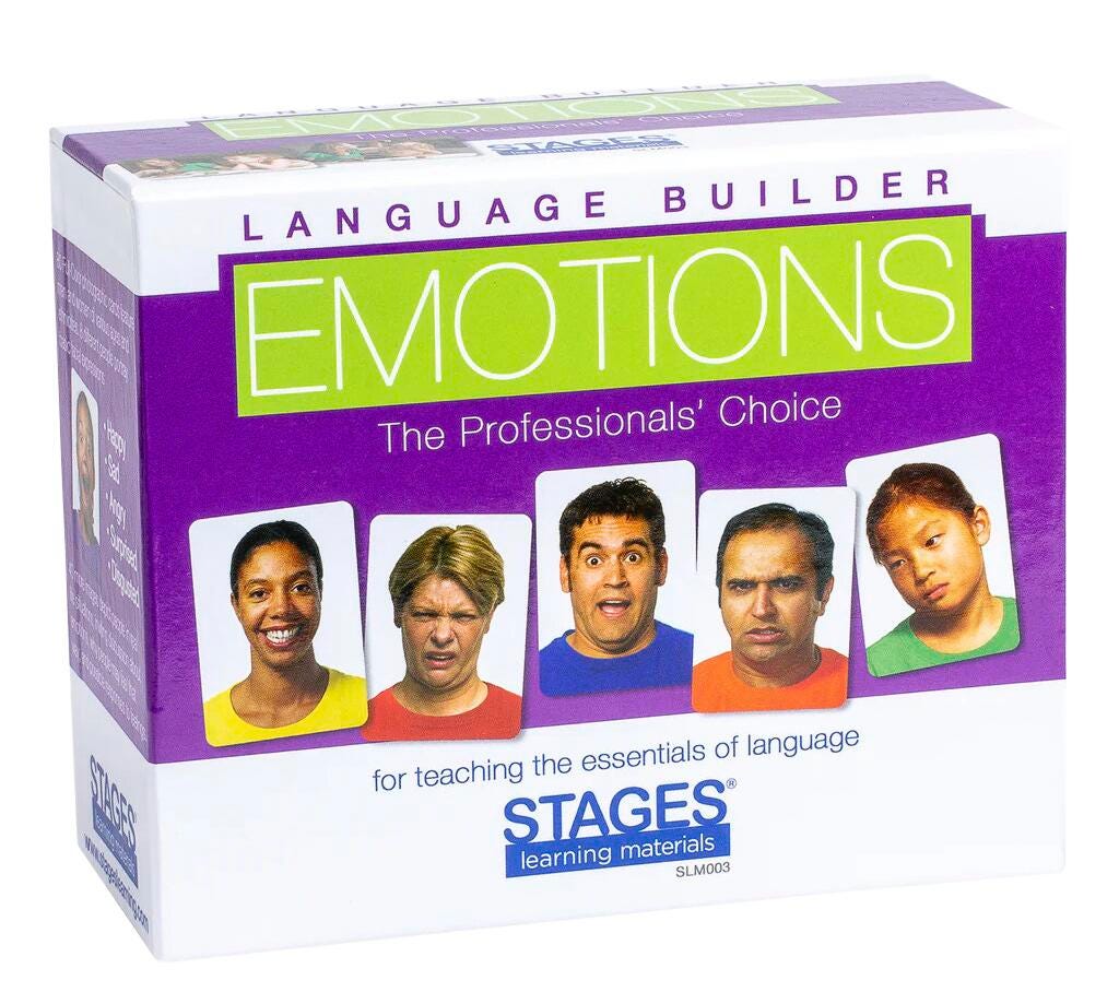 LANGUAGE BUILDER EMOTION CARDS