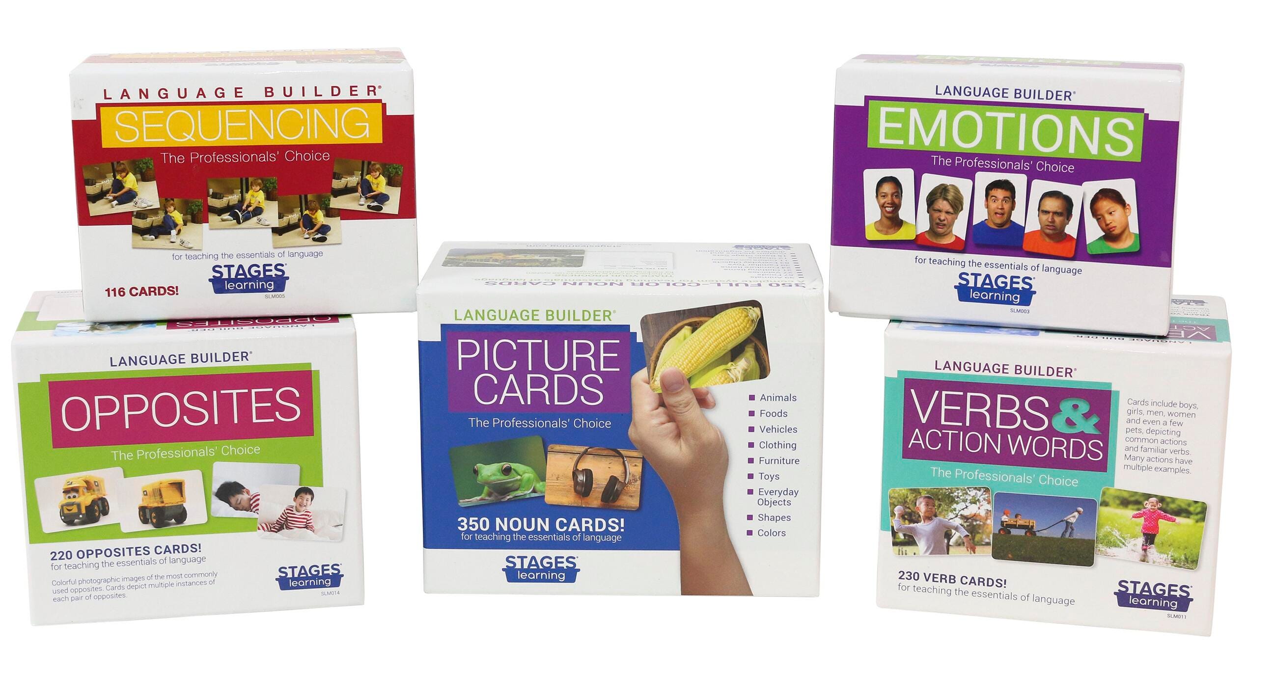 SCHOOL SPECIALTY KIT - LANGUAGE BUILDER BUNDLE - SET OF 5