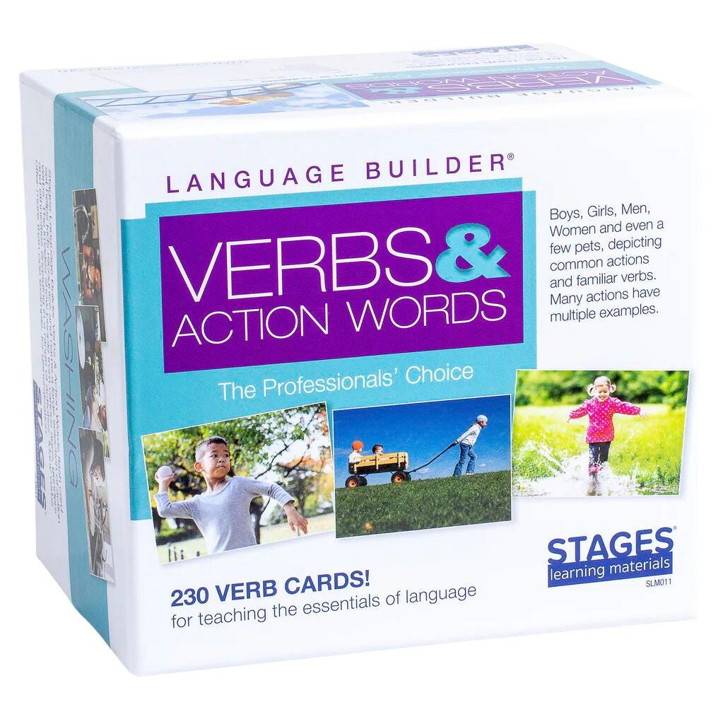 LANGUAGE BUILDER VERBS AND ACTION WORDS