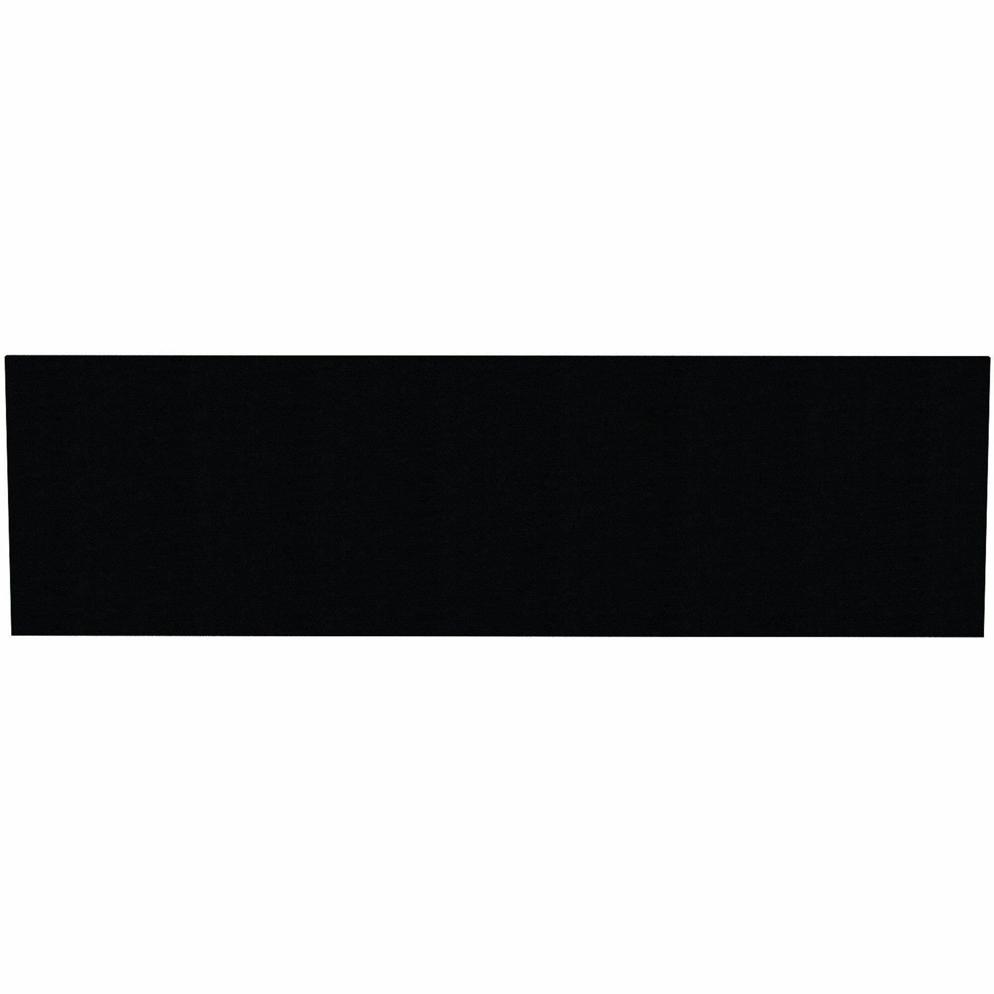 TACKBOARD - CLASSROOM SELECT - TACKBOARD FOR HUTCH - 56-3/4 W X 1/2 D X 16-1/2 H IN - BLACK FABRIC COLOR