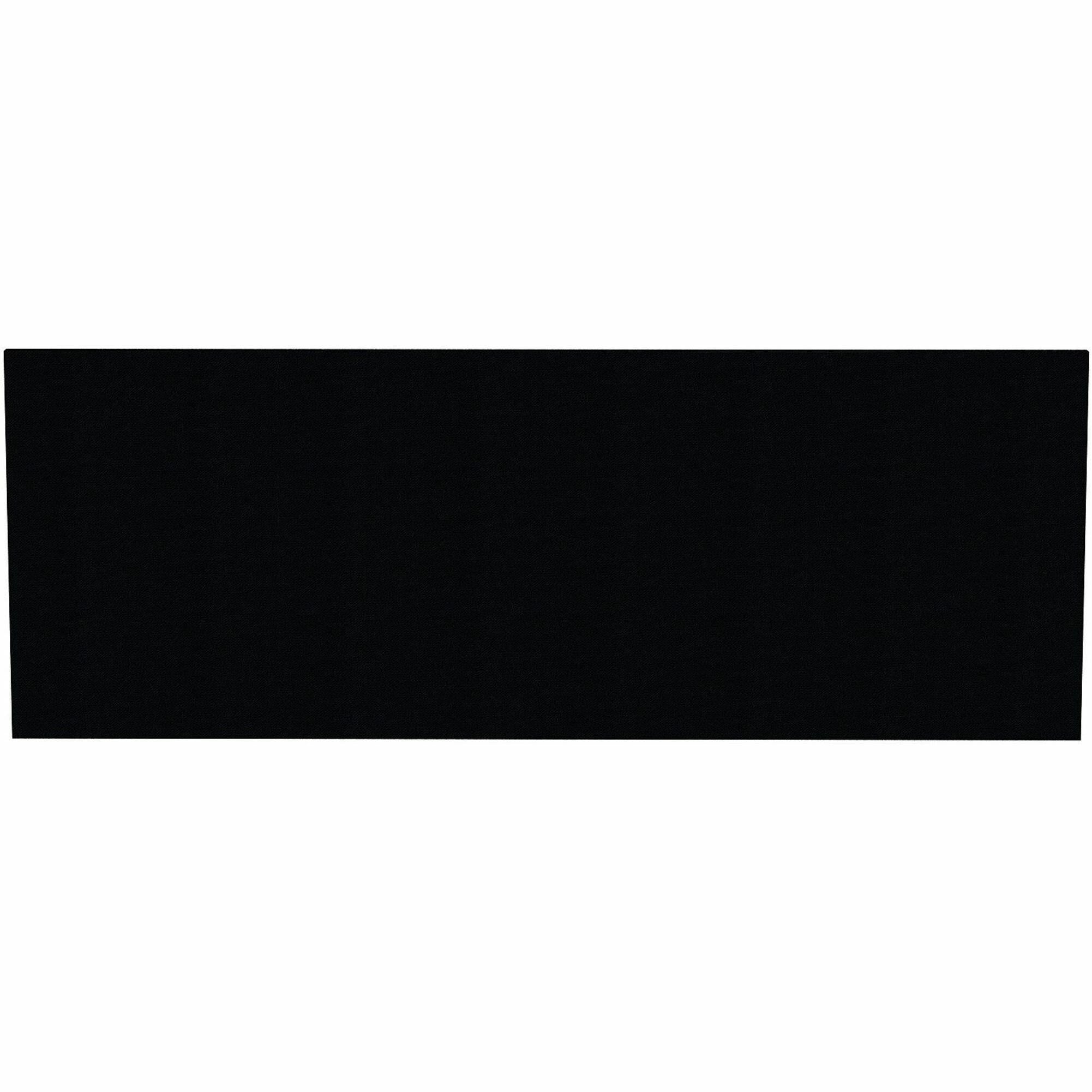 TACKBOARD - CLASSROOM SELECT - TACKBOARD FOR HUTCH - 45 W X 1/2 D X 16-1/2 H IN - BLACK FABRIC COLOR