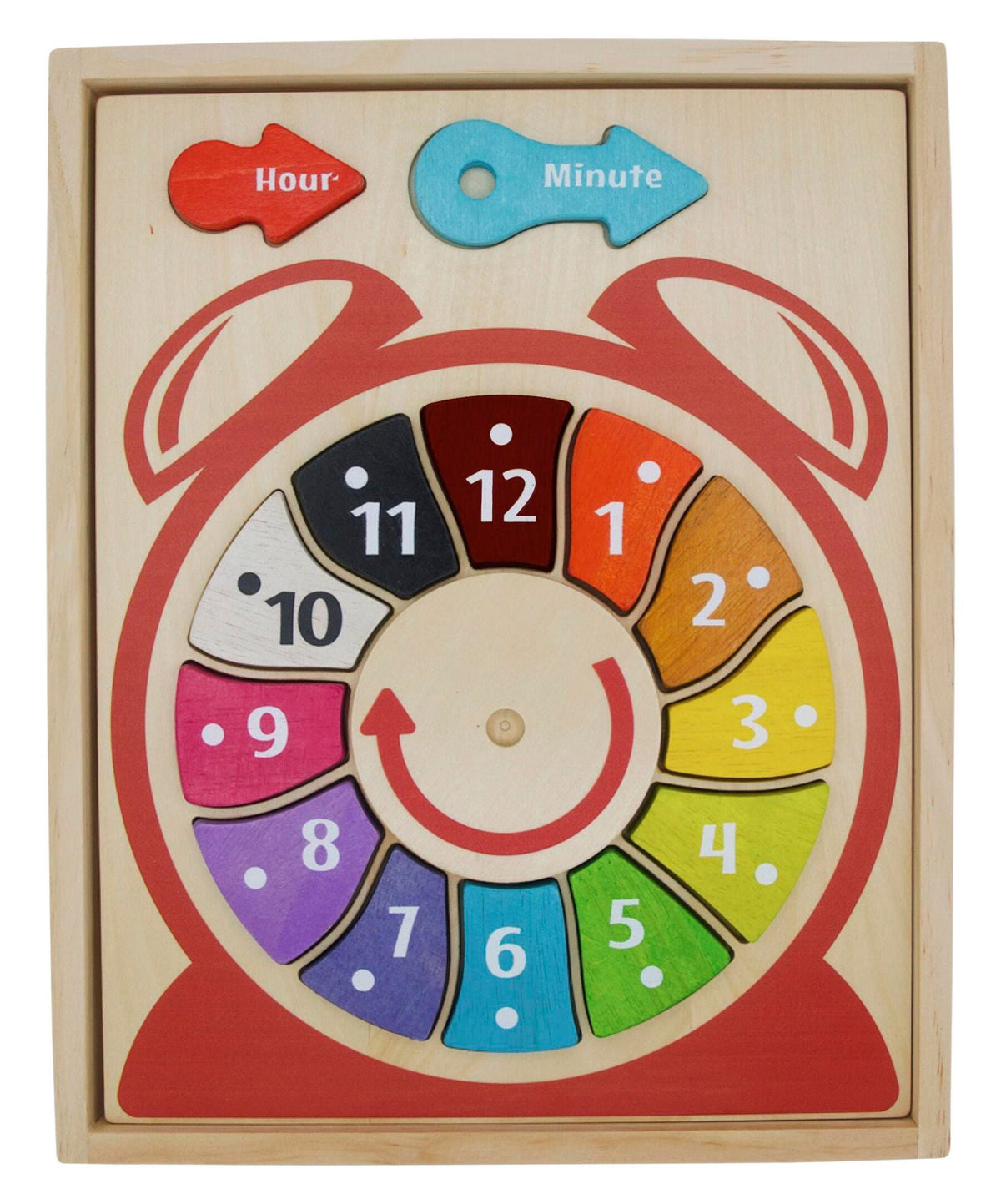 TEACHING CLOCK PUZZLE