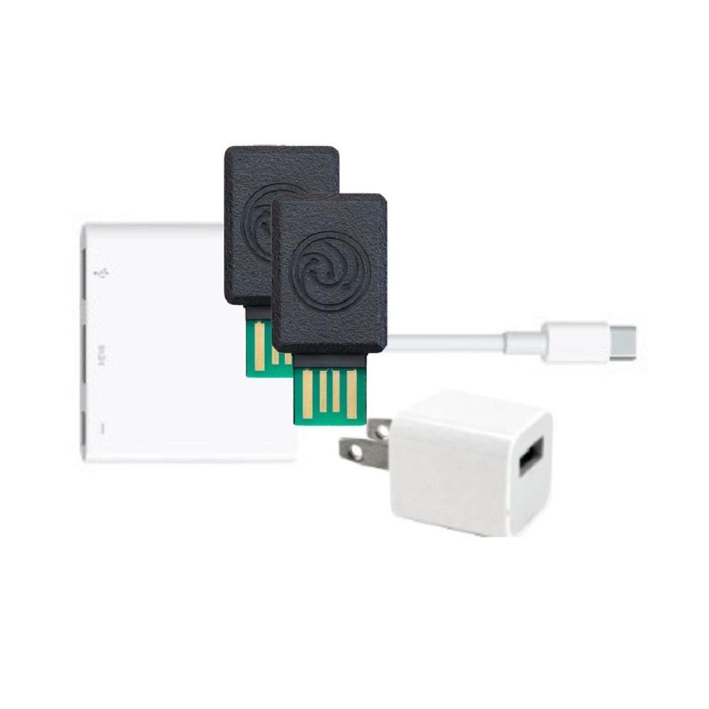 NEW HEART ZONES USB BRIDGE LIGHTNING DONGLE COMBO