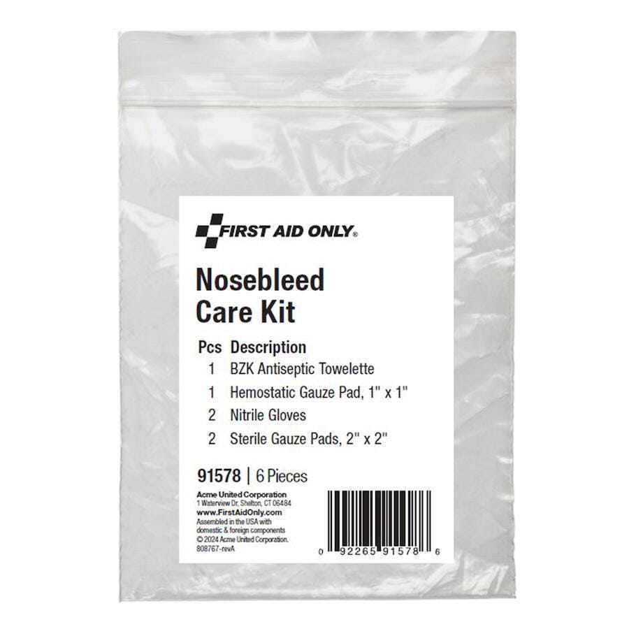 FIRST AID KIT - NOSE BLEED CARE KIT