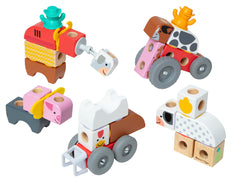 BLOCKABLES FARM - SET OF 56
