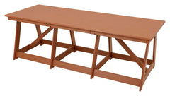 JONTI-CRAFT EVERPLAY - LARGE OUTDOOR TABLE - 60 W X 23-1/2 D X 20 H INCHES