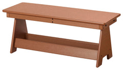 JONTI-CRAFT EVERPLAY - SMALL OUTDOOR BENCH - 30 W X 11 D X 12 H INCHES