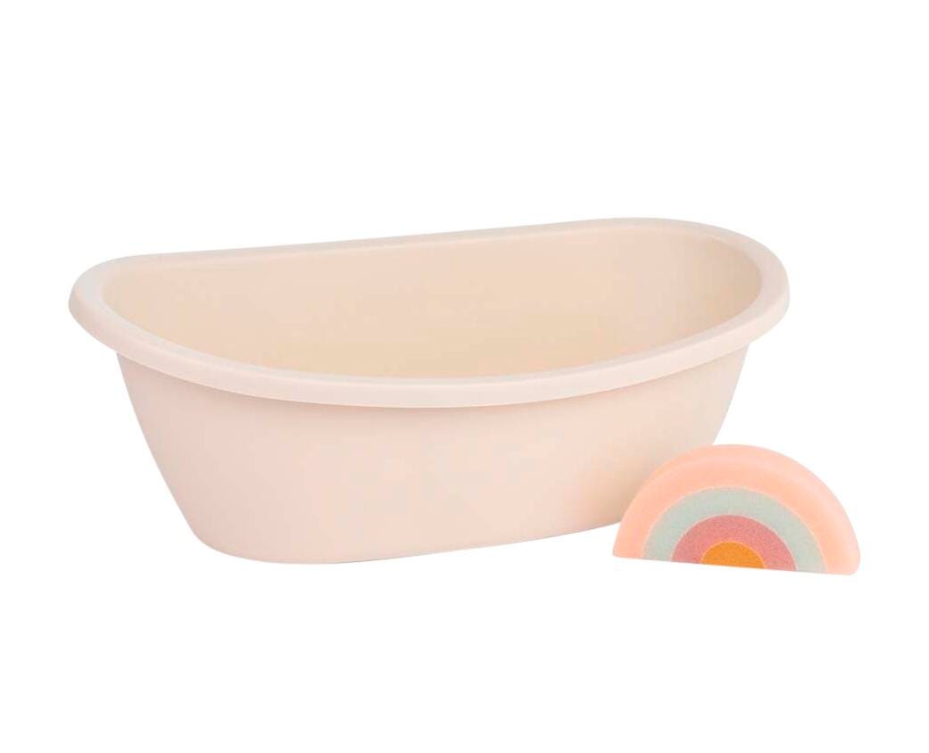 BATHTUB AND RAINBOW SPONGE SET