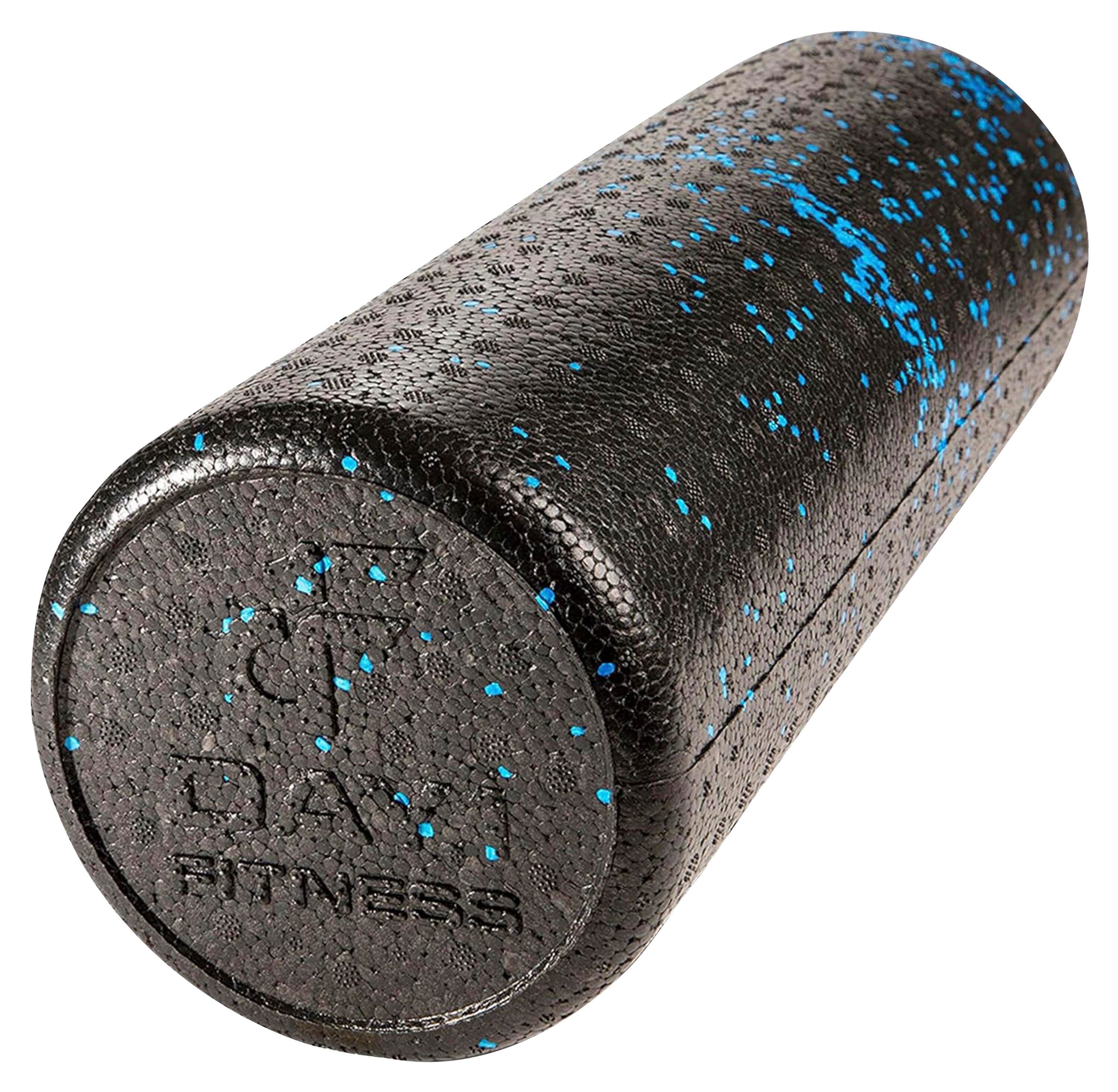 DAY 1 FITNESS BY CHAMPION SPORTS 18 INCH FOAM ROLLER SPECKLED BLUE