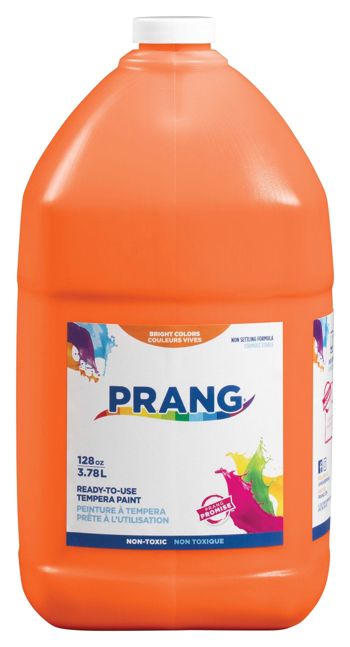 PAINT TEMPERA PRANG ORANGE GALLON